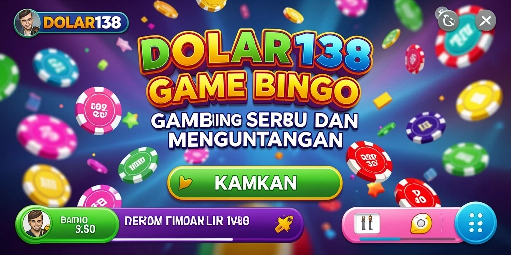Tampilan gameplay seru DOLAR138 dalam game Bingo.