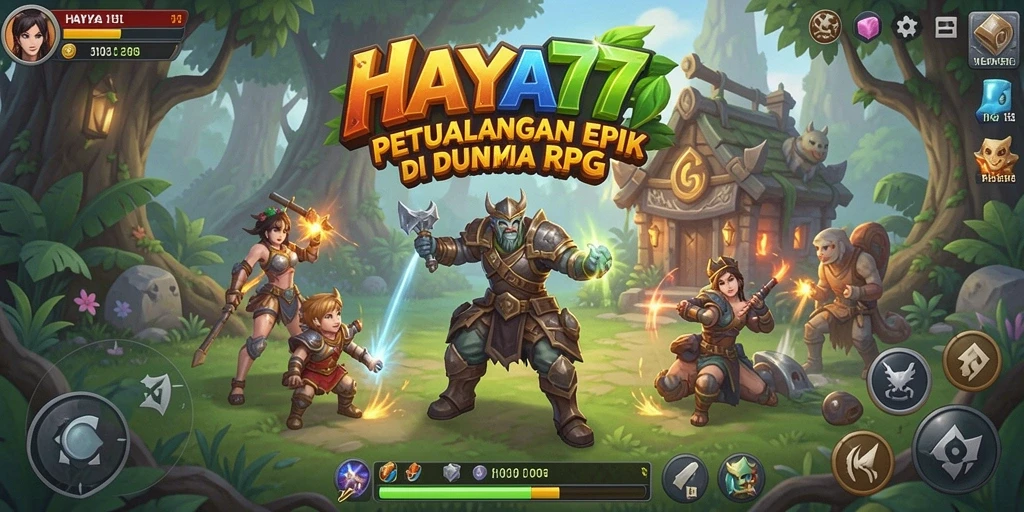 Tampilan gameplay menakjubkan dengan misi petualangan RPG yang mendebarkan.