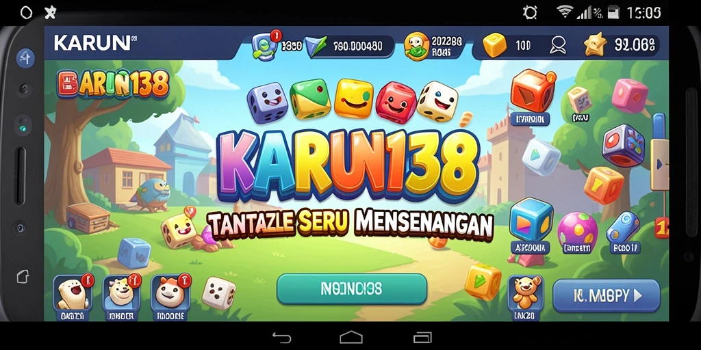 Tangkapan layar <strong>KARUN138</strong> menampilkan pengalaman seru gameplay puzzle.