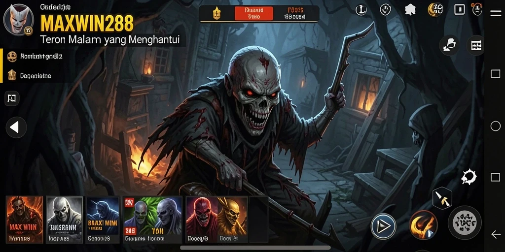 Tampilan gameplay menegangkan dari MAXWIN288 yang penuh dengan kengerian.