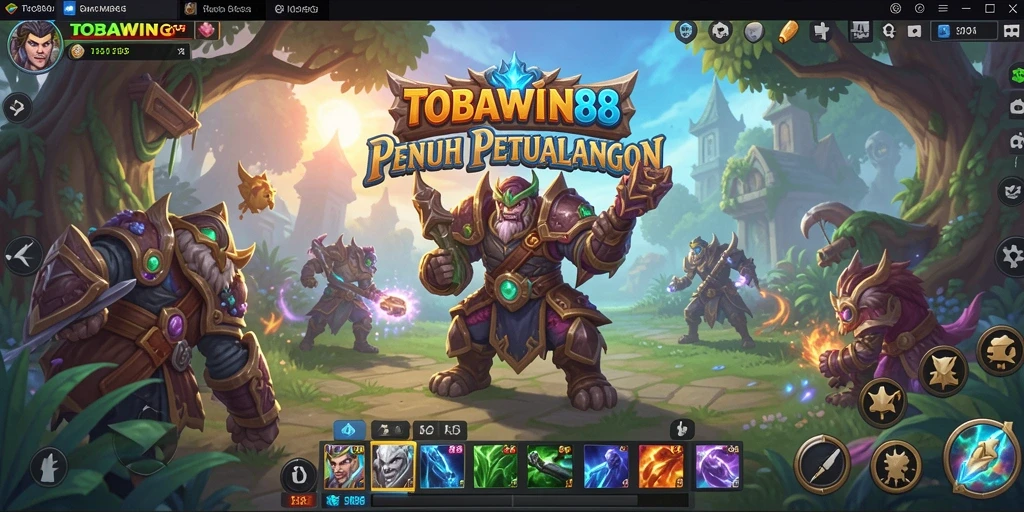 Gameplay seru dan menakjubkan di dunia TOBAWIN88